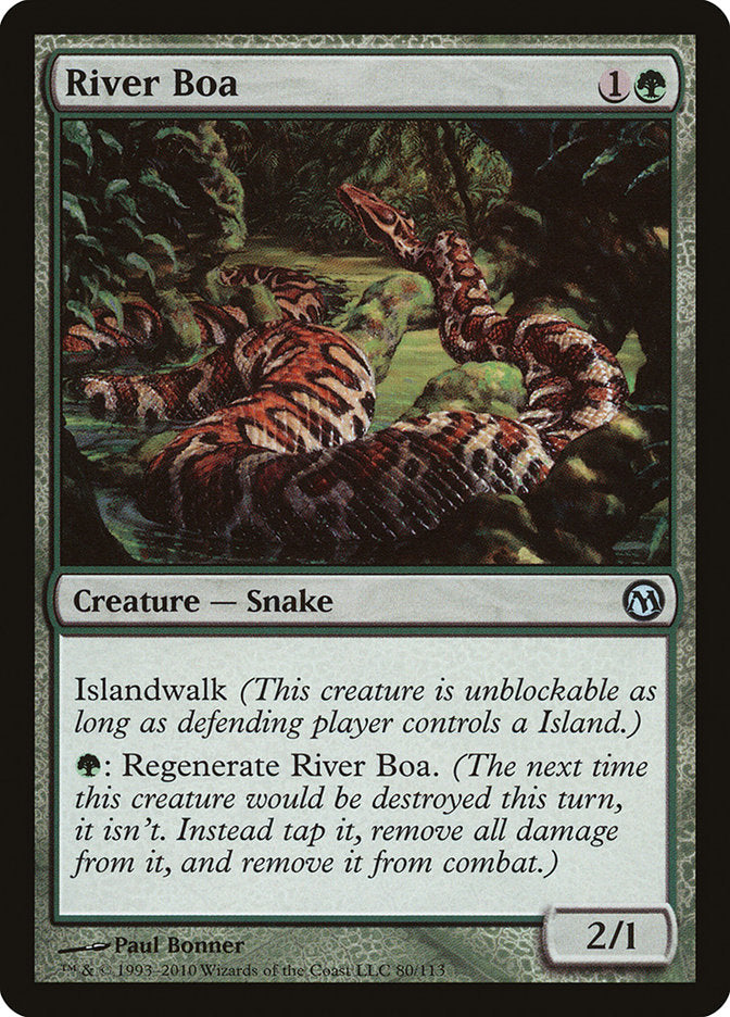 River Boa [Duels of the Planeswalkers] | GrognardGamesBatavia