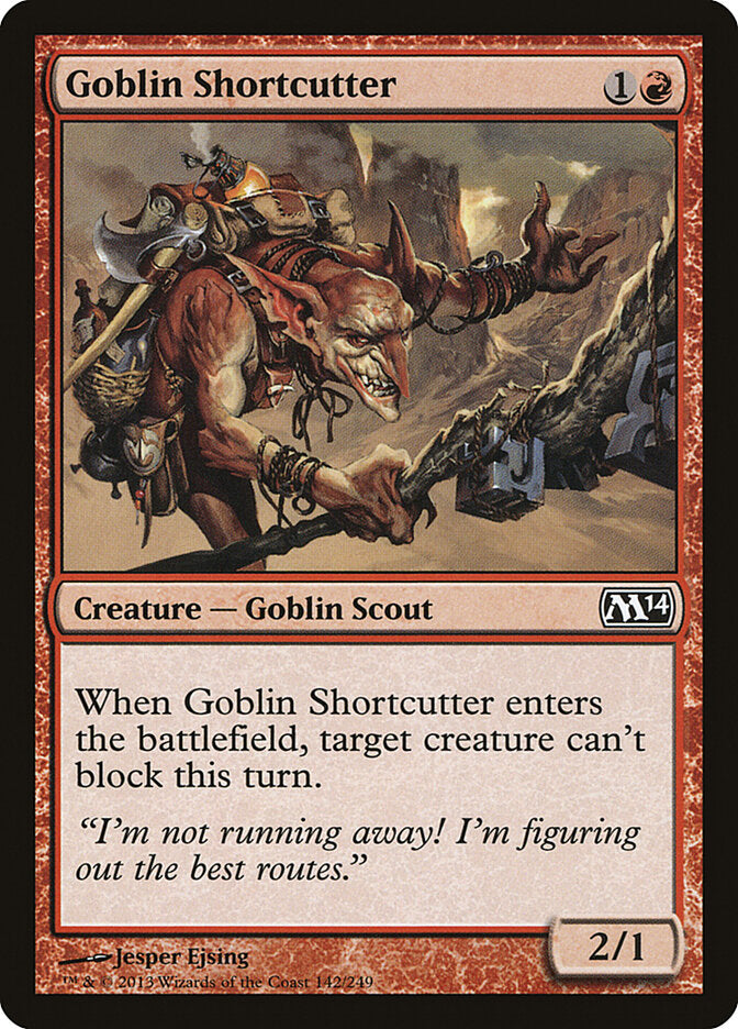 Goblin Shortcutter [Magic 2014] | GrognardGamesBatavia