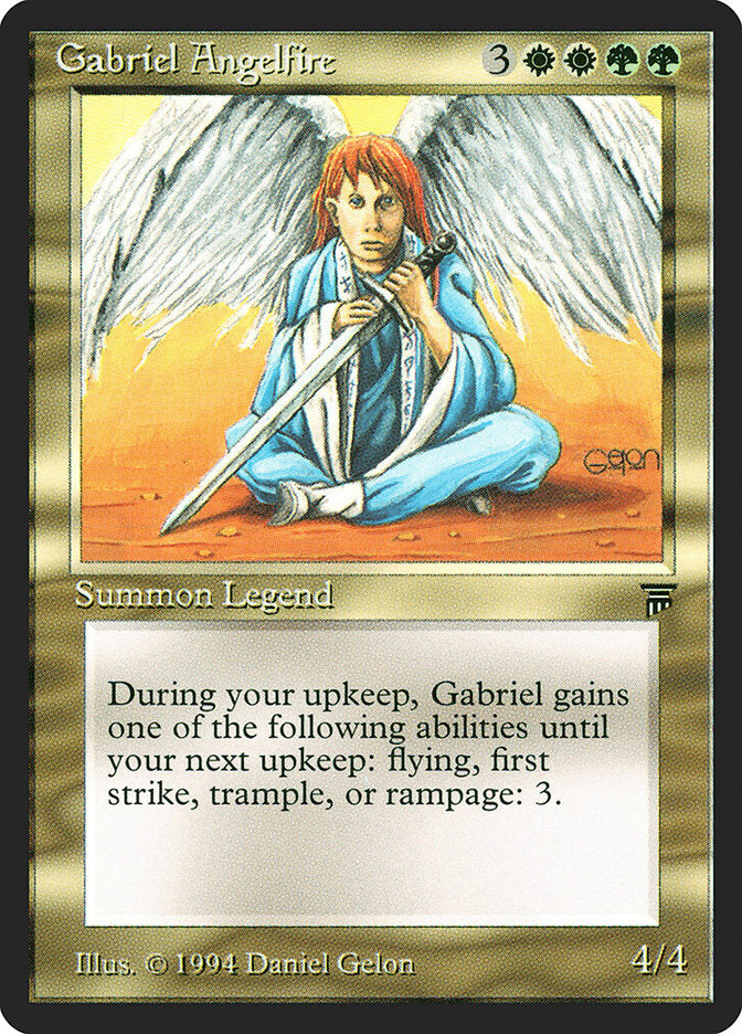 Gabriel Angelfire [Legends] | GrognardGamesBatavia