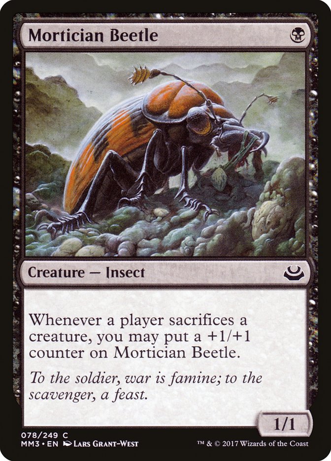 Mortician Beetle [Modern Masters 2017] | GrognardGamesBatavia