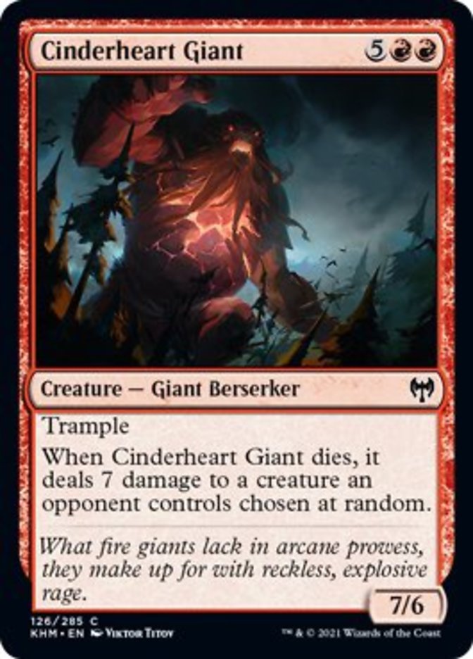 Cinderheart Giant [Kaldheim] | GrognardGamesBatavia