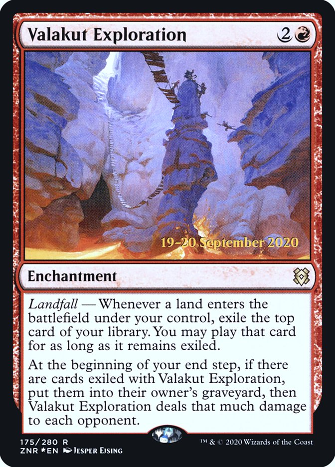 Valakut Exploration [Zendikar Rising Prerelease Promos] | GrognardGamesBatavia