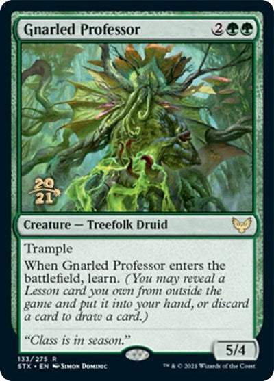 Gnarled Professor [Strixhaven: School of Mages Prerelease Promos] | GrognardGamesBatavia