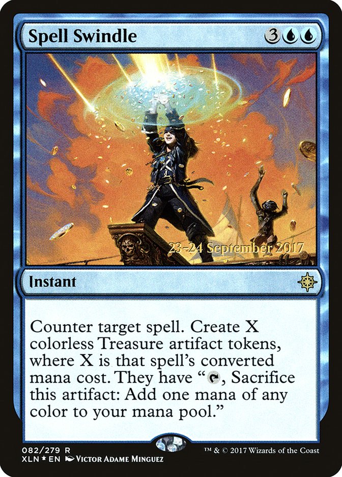 Spell Swindle [Ixalan Prerelease Promos] | GrognardGamesBatavia