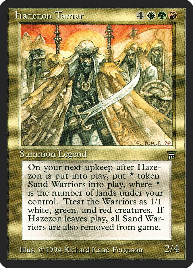 Hazezon Tamar [Legends] | GrognardGamesBatavia