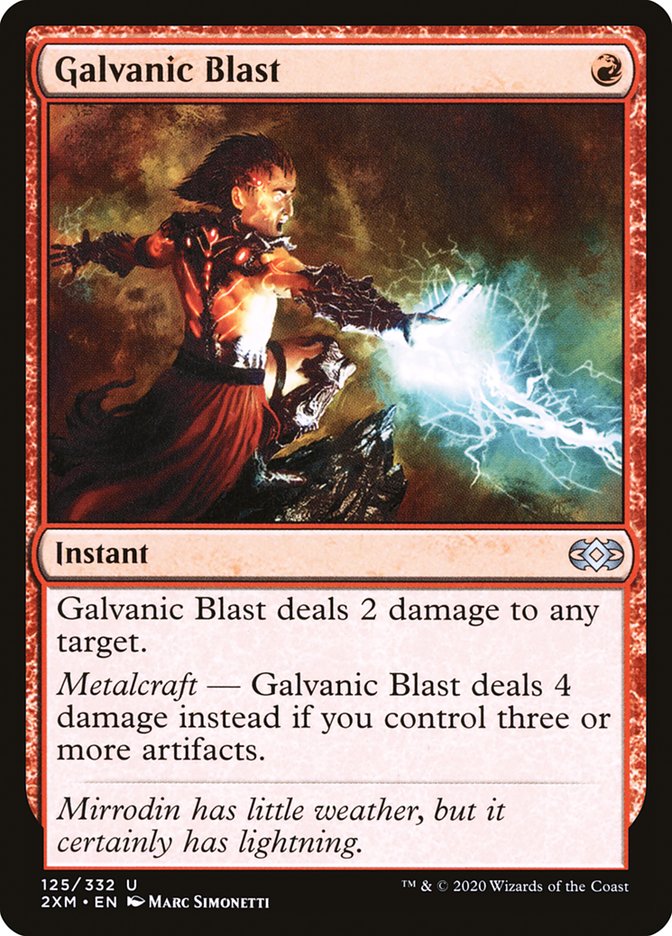 Galvanic Blast [Double Masters] | GrognardGamesBatavia