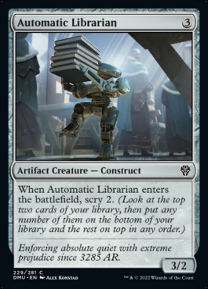 Automatic Librarian [Dominaria United] | GrognardGamesBatavia