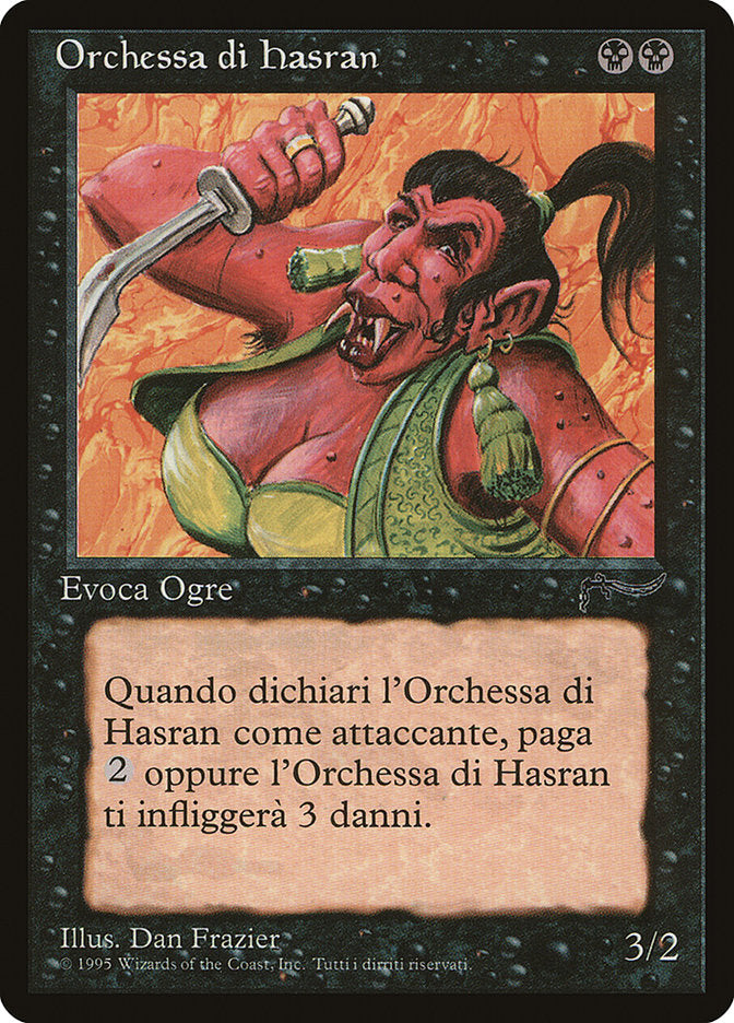 Hasran Ogress (Italian) - "Orchessa di hasran" [Rinascimento] | GrognardGamesBatavia