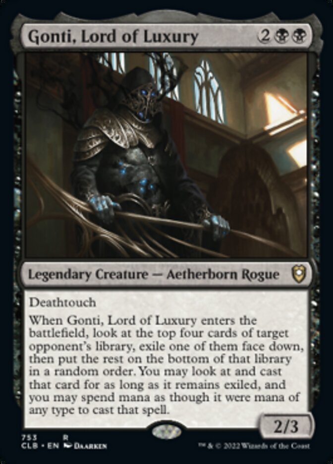 Gonti, Lord of Luxury [Commander Legends: Battle for Baldur's Gate] | GrognardGamesBatavia