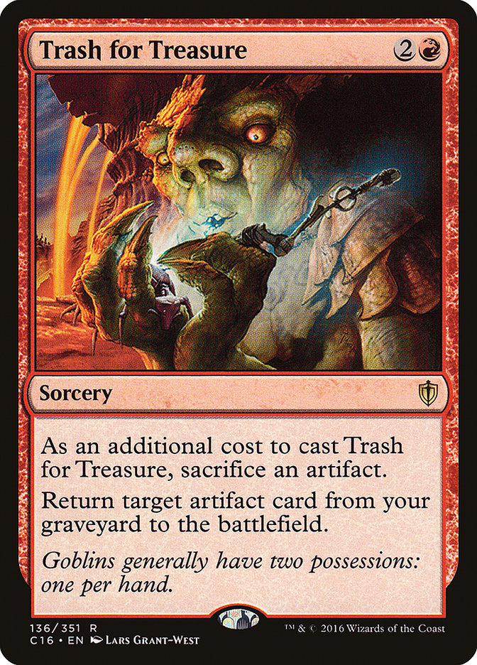 Trash for Treasure [Commander 2016] | GrognardGamesBatavia