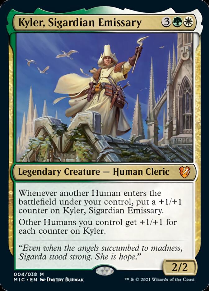 Kyler, Sigardian Emissary [Innistrad: Midnight Hunt Commander] | GrognardGamesBatavia