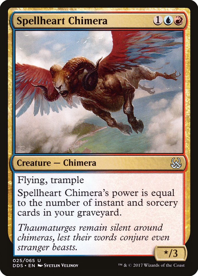 Spellheart Chimera [Duel Decks: Mind vs. Might] | GrognardGamesBatavia