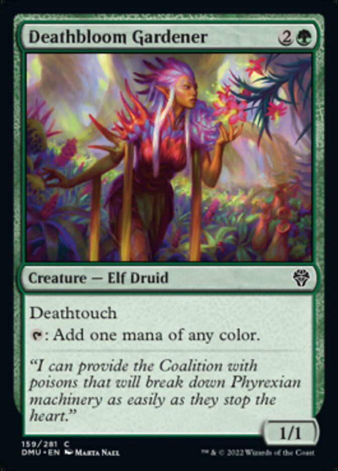 Deathbloom Gardener [Dominaria United] | GrognardGamesBatavia