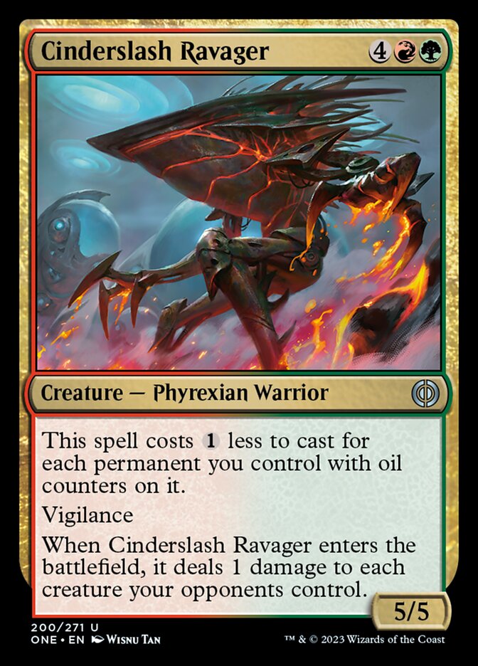 Cinderslash Ravager [Phyrexia: All Will Be One] | GrognardGamesBatavia