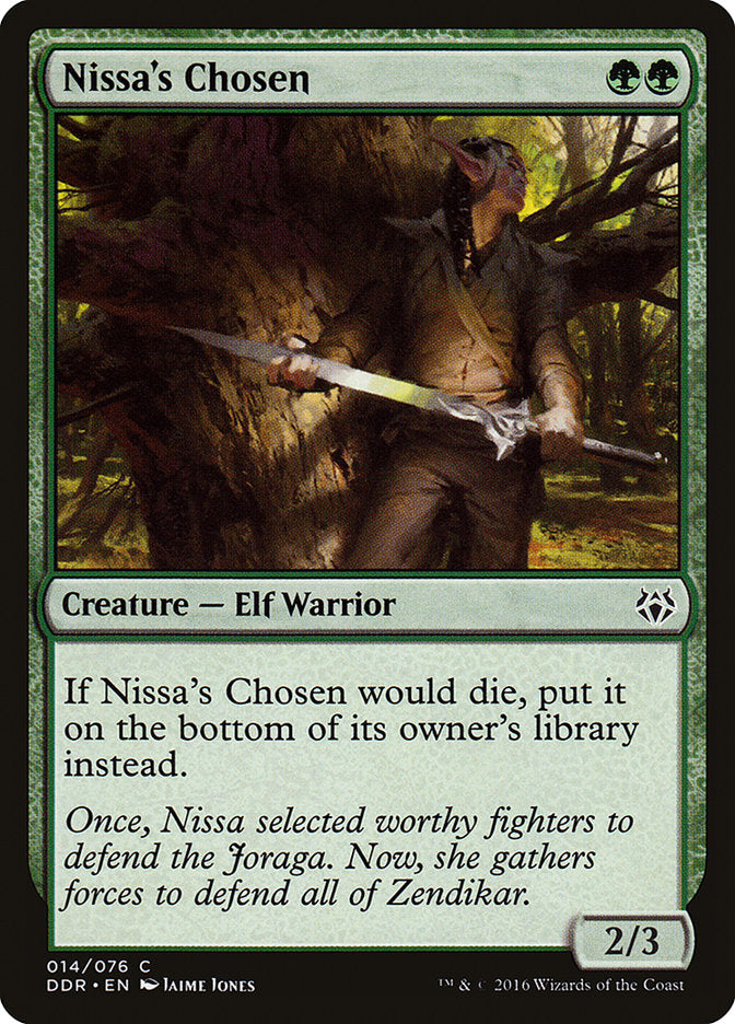 Nissa's Chosen [Duel Decks: Nissa vs. Ob Nixilis] | GrognardGamesBatavia