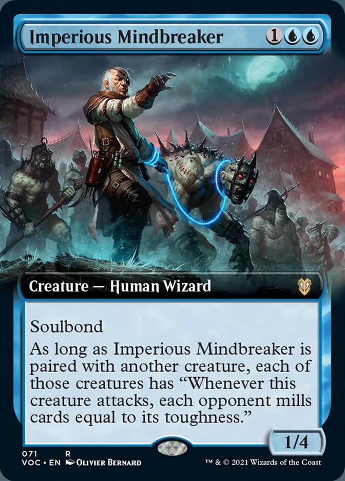 Imperious Mindbreaker (Extended Art) [Innistrad: Crimson Vow Commander] | GrognardGamesBatavia