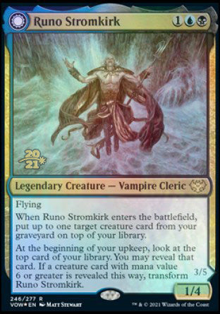 Runo Stromkirk // Krothuss, Lord of the Deep [Innistrad: Crimson Vow Prerelease Promos] | GrognardGamesBatavia