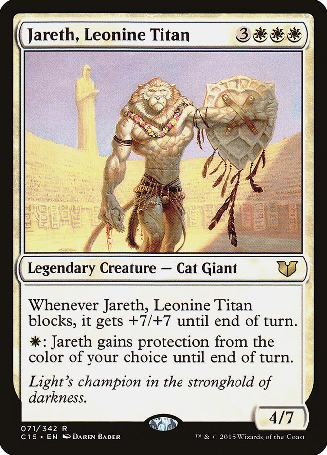 Jareth, Leonine Titan [Commander 2015] | GrognardGamesBatavia