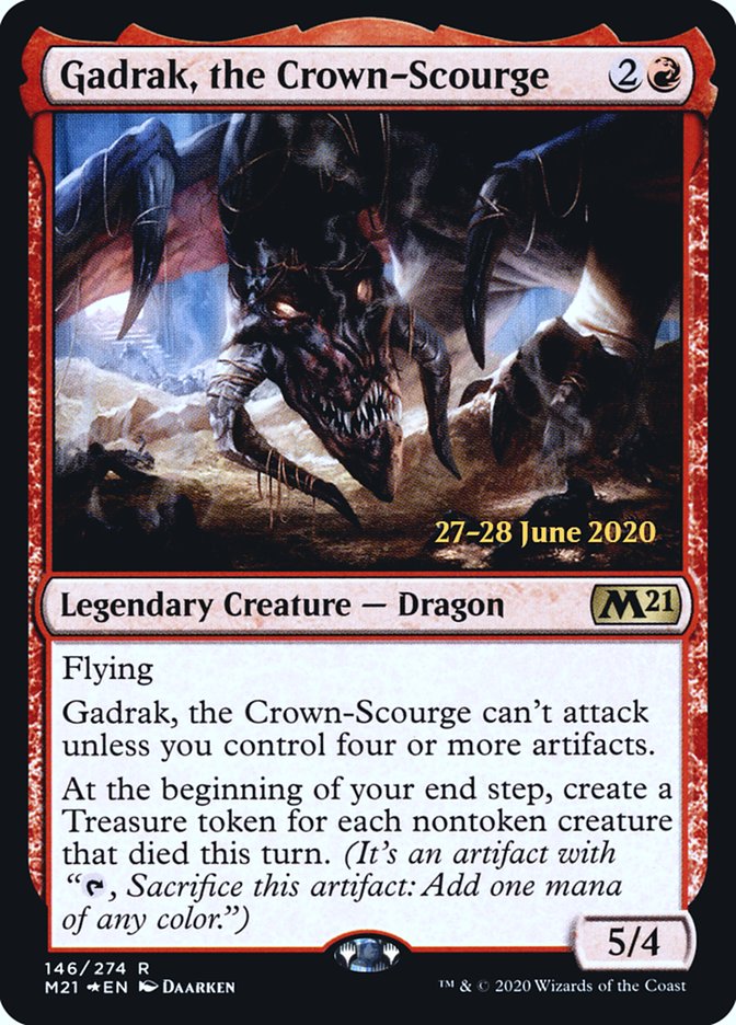 Gadrak, the Crown-Scourge [Core Set 2021 Prerelease Promos] | GrognardGamesBatavia