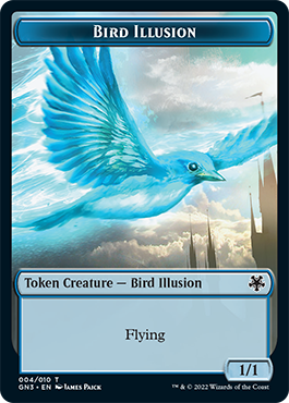 Bird Illusion // Demon Double-Sided Token [Game Night: Free-for-All Tokens] | GrognardGamesBatavia