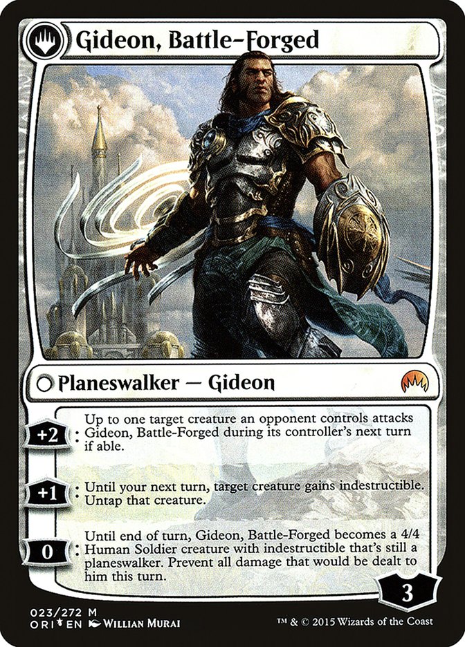 Kytheon, Hero of Akros // Gideon, Battle-Forged [Magic Origins Prerelease Promos] | GrognardGamesBatavia