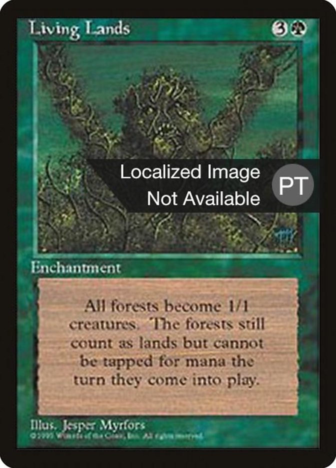 Living Lands [Fourth Edition (Foreign Black Border)] | GrognardGamesBatavia