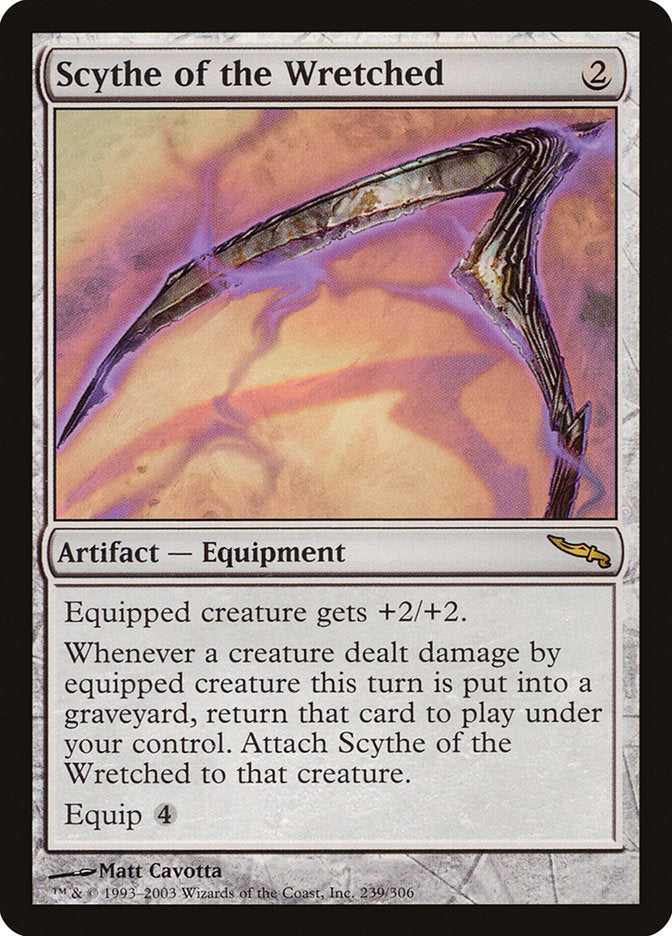 Scythe of the Wretched [Mirrodin] | GrognardGamesBatavia