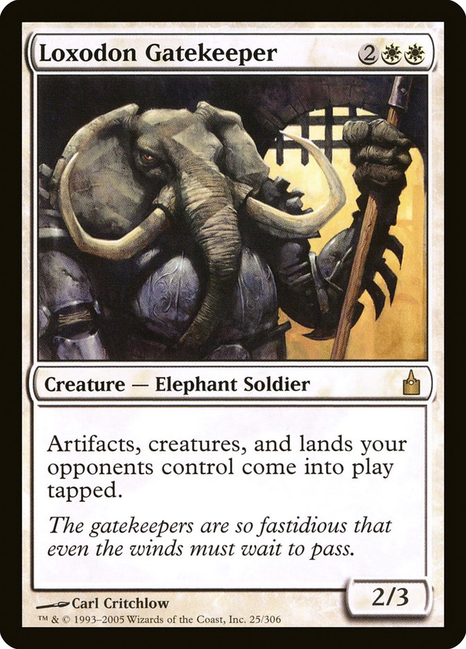 Loxodon Gatekeeper [Ravnica: City of Guilds] | GrognardGamesBatavia