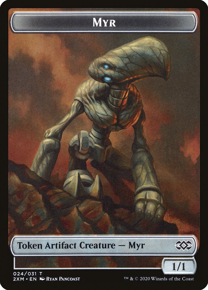 Myr Token (024/031) [Double Masters Tokens] | GrognardGamesBatavia