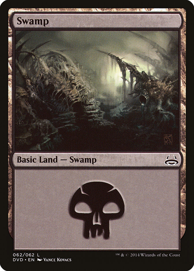 Swamp (62) (Divine vs. Demonic) [Duel Decks Anthology] | GrognardGamesBatavia