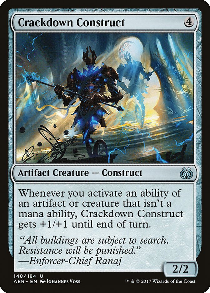 Crackdown Construct [Aether Revolt] | GrognardGamesBatavia