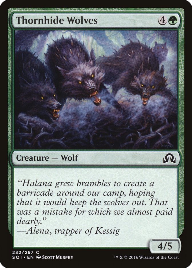 Thornhide Wolves [Shadows over Innistrad] | GrognardGamesBatavia