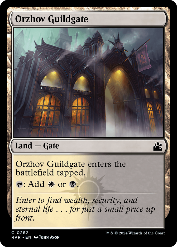 Orzhov Guildgate [Ravnica Remastered] | GrognardGamesBatavia