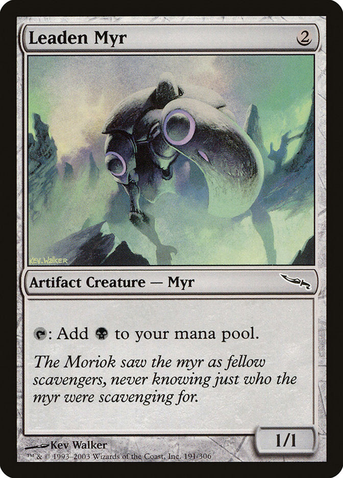 Leaden Myr [Mirrodin] | GrognardGamesBatavia