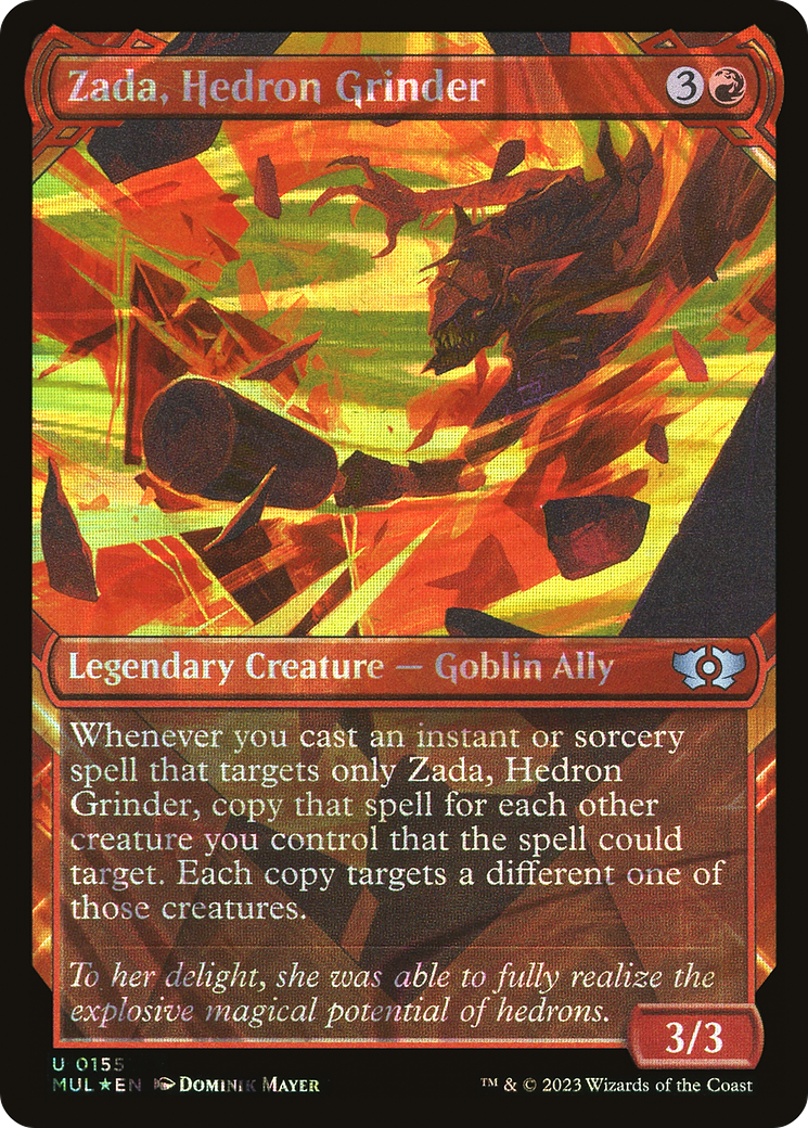 Zada, Hedron Grinder (Halo Foil) [Multiverse Legends] | GrognardGamesBatavia