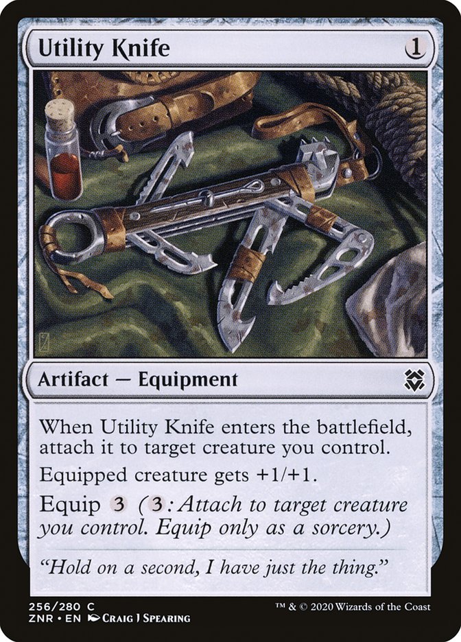 Utility Knife [Zendikar Rising] | GrognardGamesBatavia