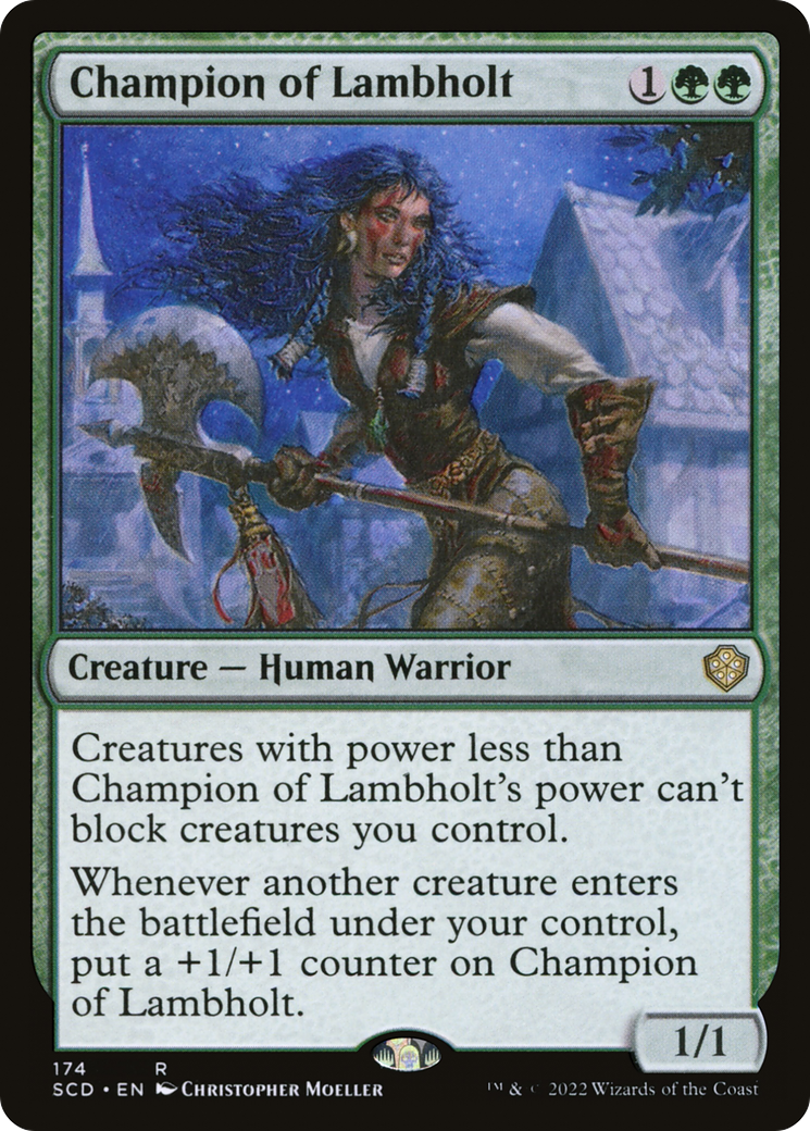 Champion of Lambholt [Starter Commander Decks] | GrognardGamesBatavia
