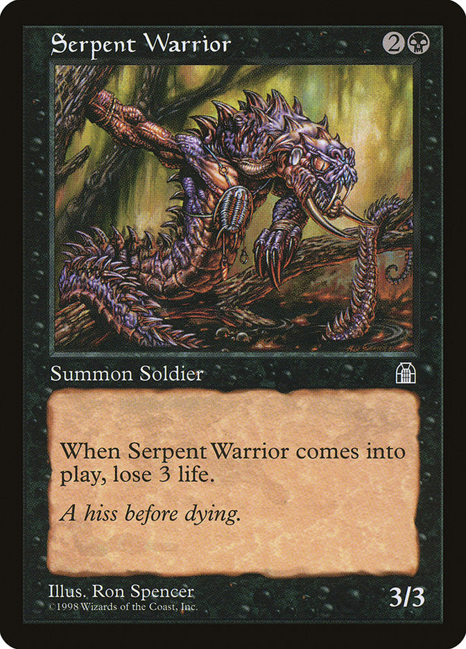 Serpent Warrior [Stronghold] | GrognardGamesBatavia