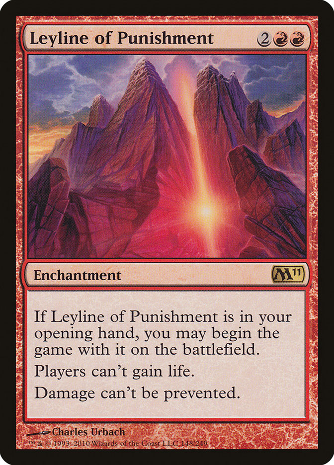 Leyline of Punishment [Magic 2011] | GrognardGamesBatavia