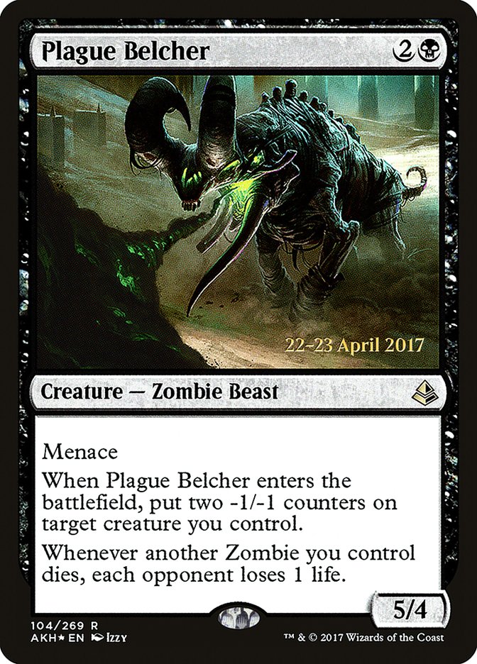 Plague Belcher [Amonkhet Prerelease Promos] | GrognardGamesBatavia