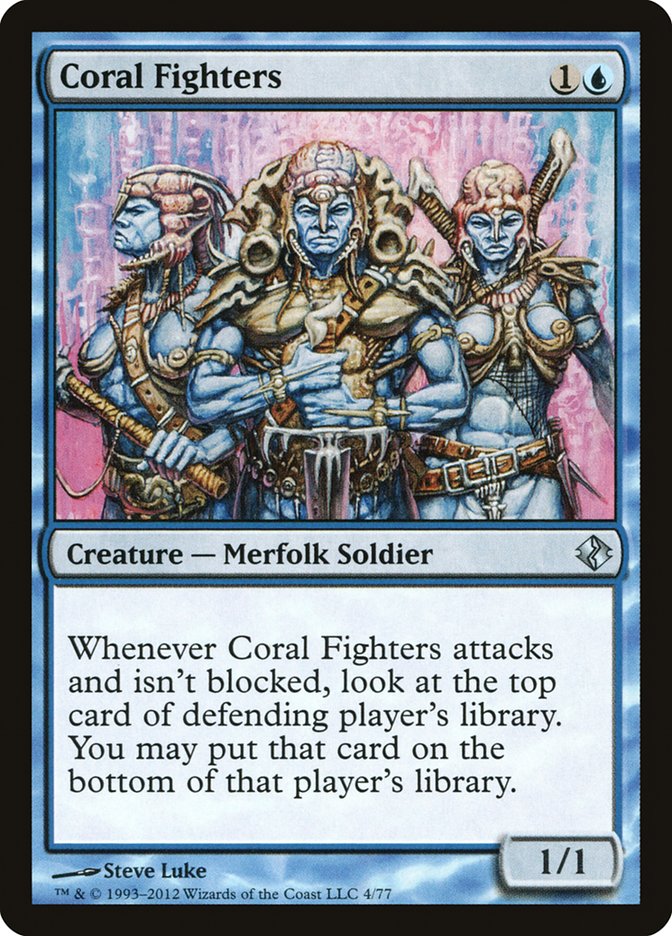 Coral Fighters [Duel Decks: Venser vs. Koth] | GrognardGamesBatavia