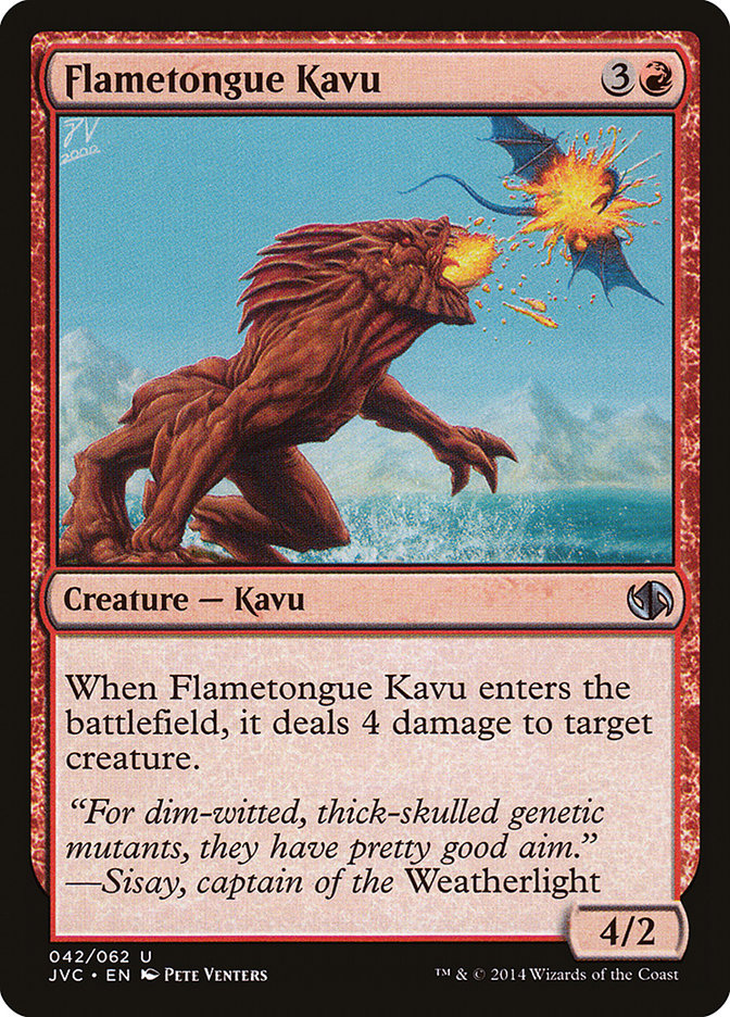 Flametongue Kavu [Duel Decks Anthology] | GrognardGamesBatavia