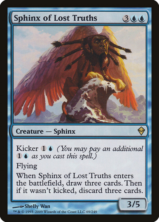 Sphinx of Lost Truths [Zendikar] | GrognardGamesBatavia