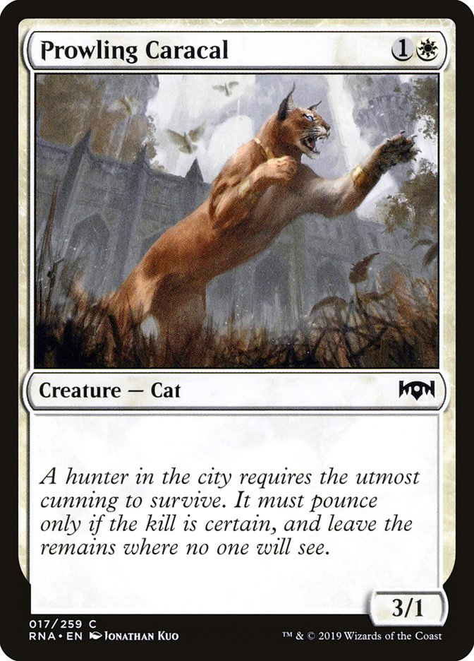 Prowling Caracal [Ravnica Allegiance] | GrognardGamesBatavia