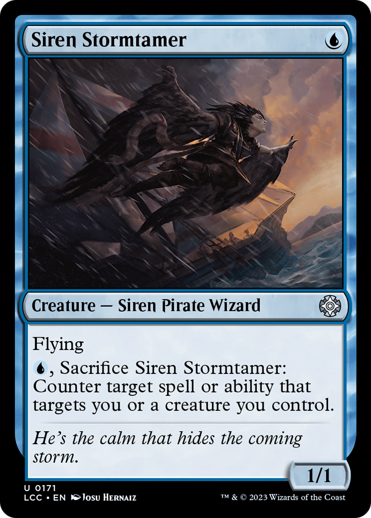 Siren Stormtamer [The Lost Caverns of Ixalan Commander] | GrognardGamesBatavia