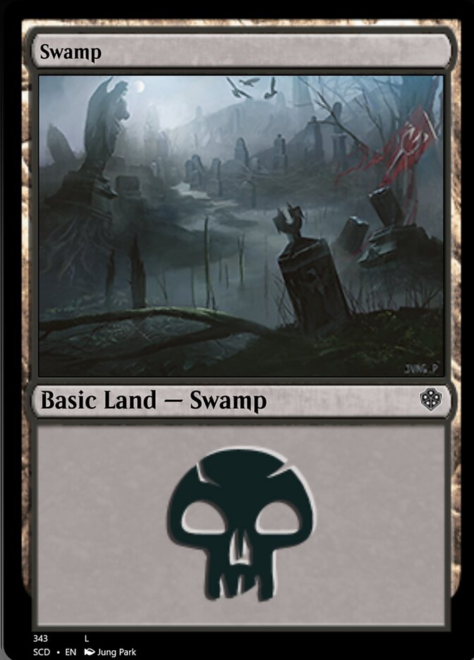 Swamp (343) [Starter Commander Decks] | GrognardGamesBatavia