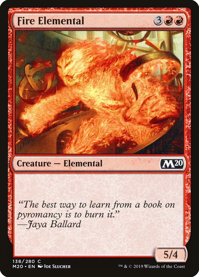 Fire Elemental [Core Set 2020] | GrognardGamesBatavia