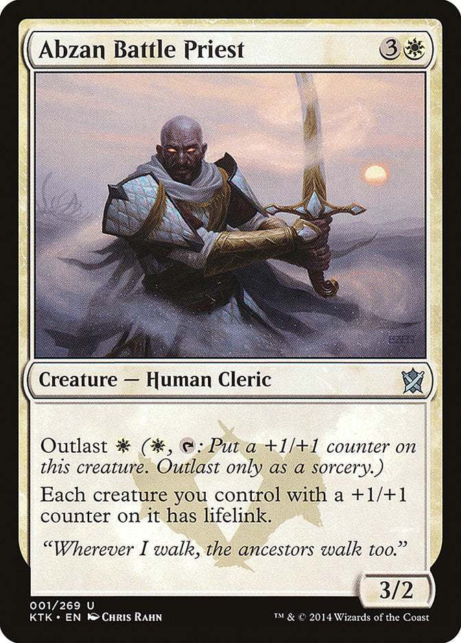 Abzan Battle Priest [Khans of Tarkir] | GrognardGamesBatavia