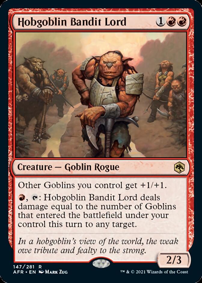 Hobgoblin Bandit Lord [Dungeons & Dragons: Adventures in the Forgotten Realms] | GrognardGamesBatavia