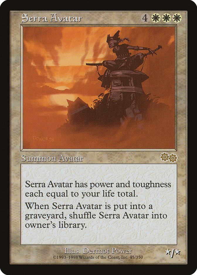 Serra Avatar [Urza's Saga] | GrognardGamesBatavia